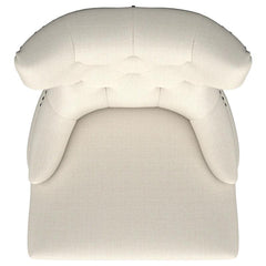 Baney Upholstered Parson Dining Side Chair with Tufted Back Beige - 115572