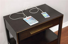 Durango 2-drawer Nightstand Smoked Peppercorn - 223262