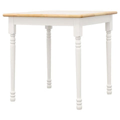 Carlene Square 29-inch Wood Tile Top Dining Table White - 4191