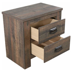 Frederick 5-piece Eastern King Bedroom Set Weathered Oak - 222961KE-S5