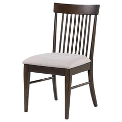 Everton Slat Back Dining Side Chair Walnut (Set of 2) - 108892