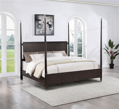 Emberlyn Wood Queen Poster Bed Brown - 223061Q