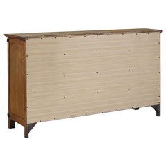 Brenner 8-drawer Dresser Rustic Honey - 205263