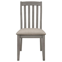 Nogales 5-piece Rectangle Dining Set Acacia and Coastal Grey - 109811-S5