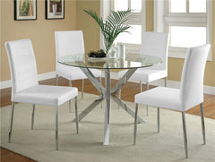 Maston Upholstered Dining Chairs White (Set of 4) - 120767WHT
