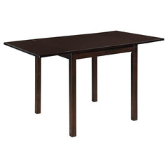 Kelso Rectangular Dining Table with Drop Leaf Cappuccino - 190821