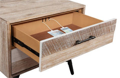 Marlow 2-drawer Nightstand Rough Sawn Multi - 215762