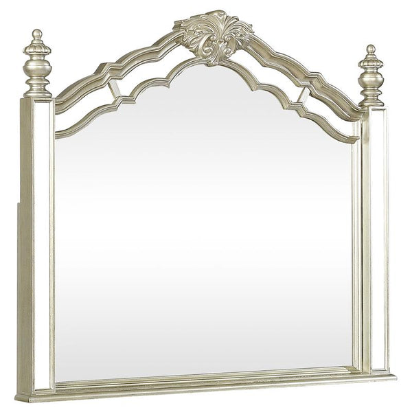Heidi Dresser Mirror Metallic Platinum - 222734