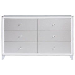 Larue 6-drawer Dresser Silver - 224493