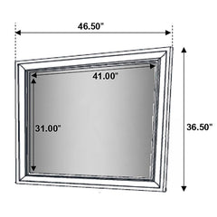 Miranda 4-piece Full Bedroom Set Black - 206361F-S4