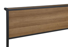 Ricky Metal Full Panel Bed Light Oak - 302144F