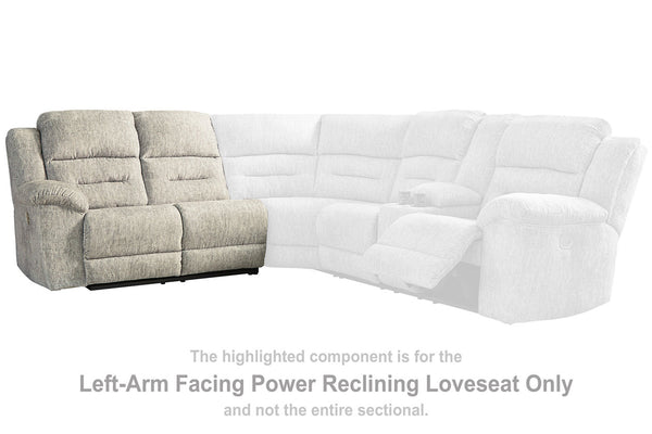 Family Den Left-Arm Facing Power Reclining Loveseat - 5180263