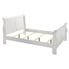 Louis Philippe 5-piece Queen Bedroom Set White - 204691Q-S5