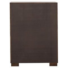 Jessica 5-drawer Chest Cappuccino - 200715