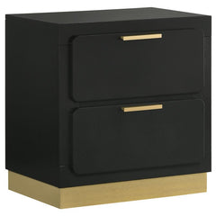 Caraway 4-piece Eastern King Bedroom Set Black - 224781KE-S4
