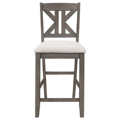 Athens 7-piece Counter Height Dining Set Barn Grey - 109858-S7