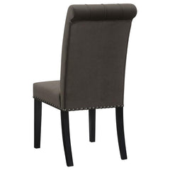 Alana Upholstered Tufted Side Chairs with Nailhead Trim (Set of 2) - 115172