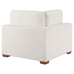 Lakeview Upholstered Corner Chair Ivory - 551462