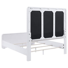 Anastasia 5-piece Eastern King Bedroom Set Pearl White - 224751KE-S5