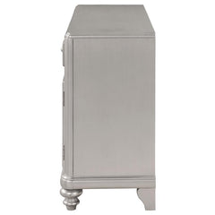 Bling Game 5-drawer Dining Server Metallic Platinum - 106475