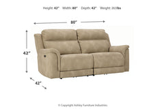 Next-Gen DuraPella Power Reclining Sofa - 5930247