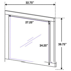 Jessica 5-piece Queen LED Bedroom Set Cappuccino - 200711Q-S5