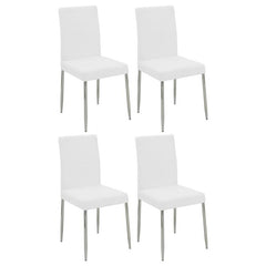 Maston Upholstered Dining Chairs White (Set of 4) - 120767WHT