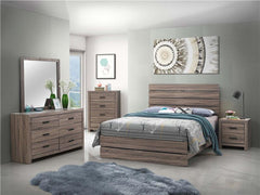 Brantford 2-drawer Nightstand Barrel Oak - 207042