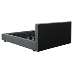 Gregory Upholstered California King Panel Bed Graphite - 316020KW