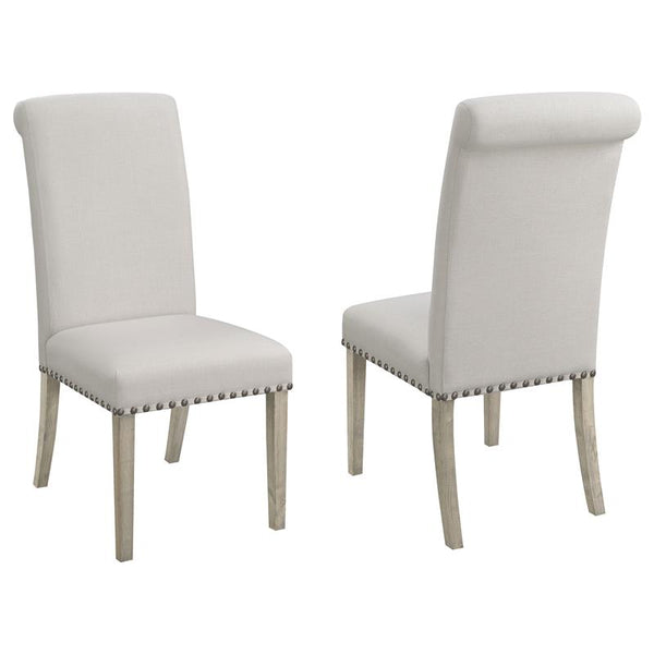 Salem Upholstered Side Chairs Rustic Smoke and Grey (Set of 2) - 190152