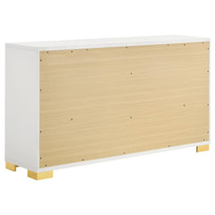 Marceline 5-piece Eastern King Bedroom Set White - 222931KE-S5