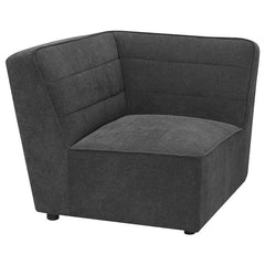 Sunny Upholstered Corner Chair Dark Charcoal - 552082