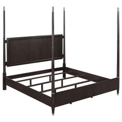 Emberlyn Wood Eastern King Poster Bed Brown - 223061KE