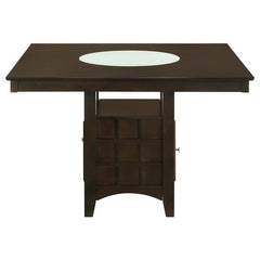 Gabriel Square Counter Height Dining Table Cappuccino - 100438