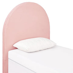June Upholstered Twin Panel Headboard Blush - 315927T