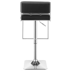 Alameda Adjustable Bar Stool Chrome and Black - 100194