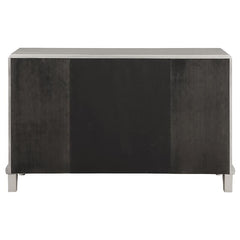 Bling Game 5-drawer Dining Server Metallic Platinum - 106475