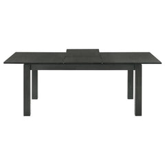 Jakob 5-piece Rectangular Dining Set Grey and Black - 115131-S5