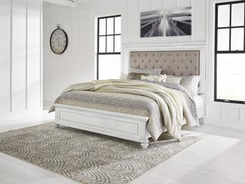 Kanwyn King/California King Upholstered Panel Headboard - B777-158