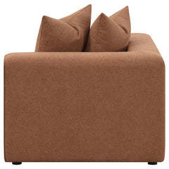 Jennifer 6-piece Upholstered Modular Sectional Terracotta - 551591-SET