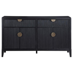 Brookmead 2-drawer Sideboard Buffet with Storage Cabinet Black - 108235