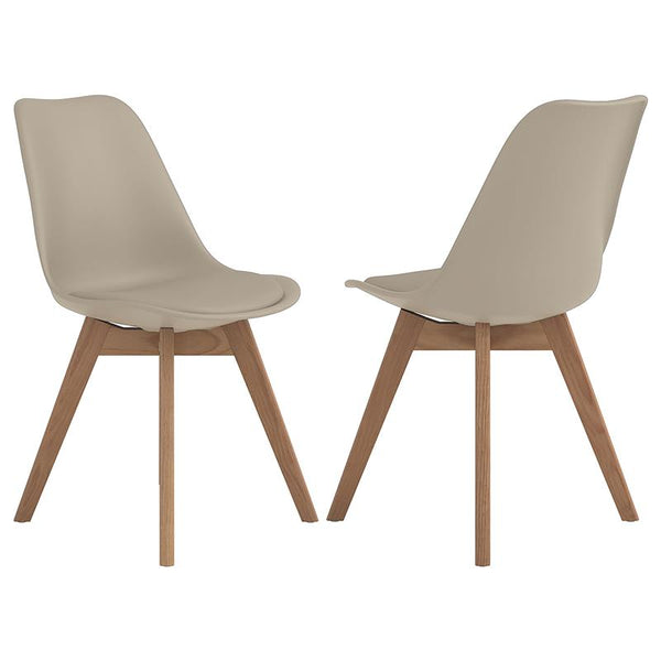 Caballo Upholstered Side Chairs Tan (Set of 2) - 110152