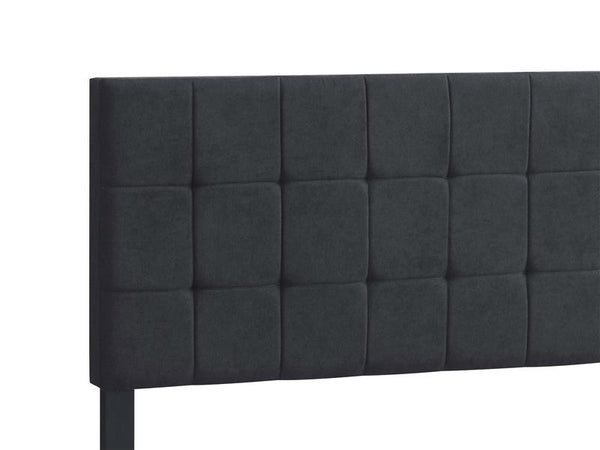 Fairfield Upholstered Queen Panel Bed Dark Grey - 305953Q