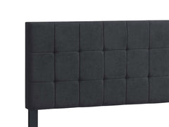 Fairfield Upholstered Queen Panel Bed Dark Grey - 305953Q