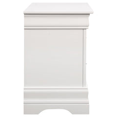 Louis Philippe 2-drawer Nightstand White - 204692
