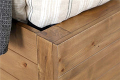 Taylor Wood Eastern King Panel Bed Light Honey Brown - 223421KE