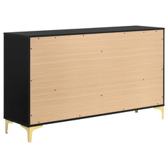 Kendall 4-piece Queen Bedroom Set Black - 224451Q-S4