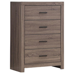 Brantford 5-piece Eastern King Bedroom Set Barrel Oak - 207041KE-S5