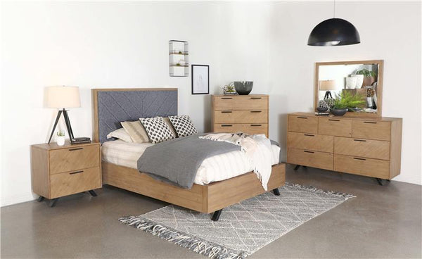 Taylor Dresser Mirror Light Honey Brown - 223424