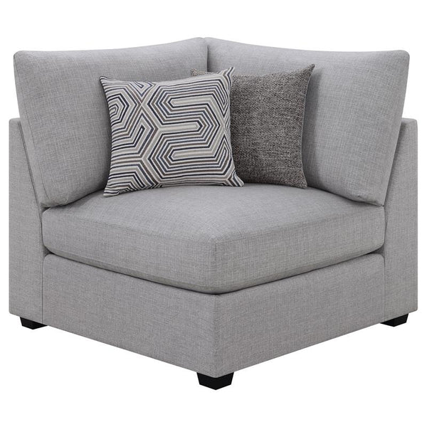 Cambria Upholstered Corner Grey - 551512